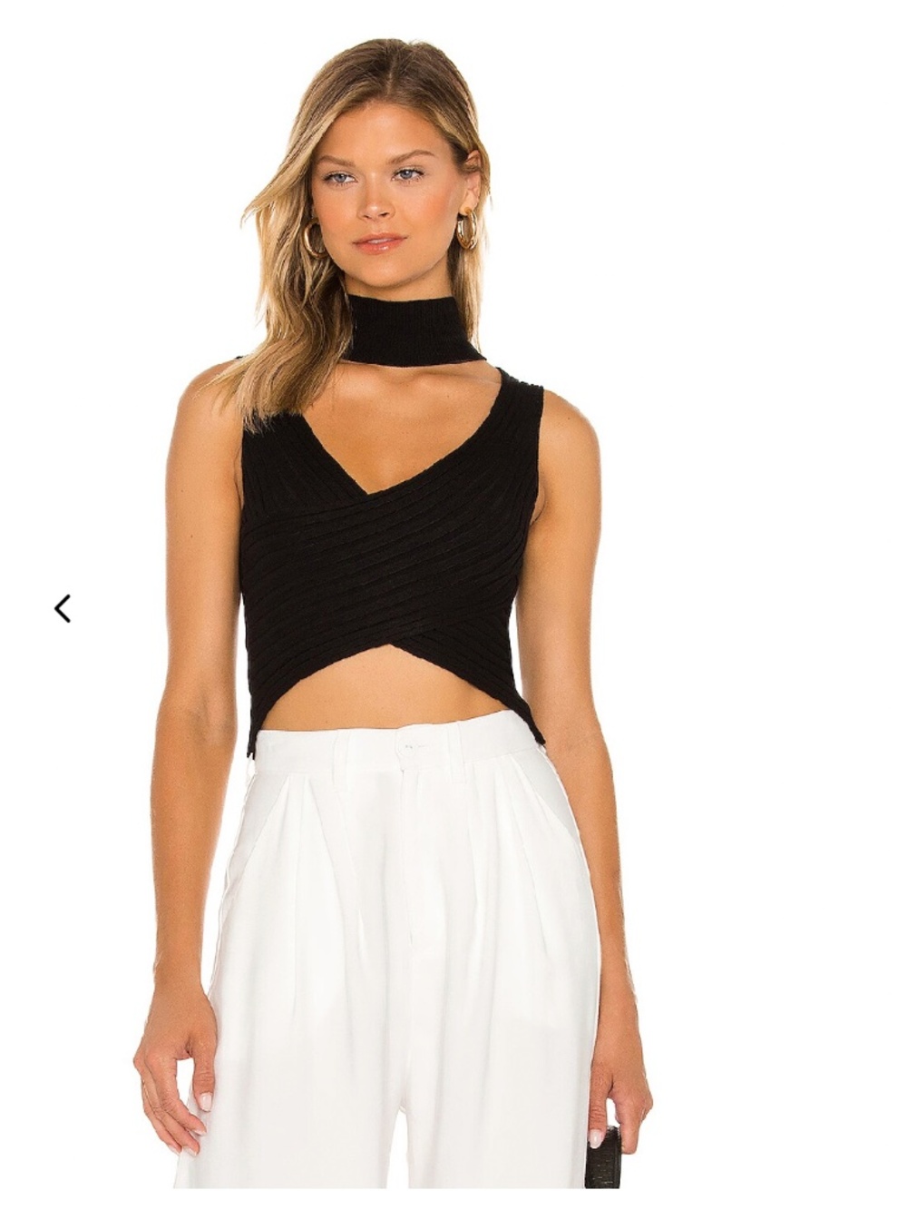 Superdown Alora Wrap Top - Have in Black and White